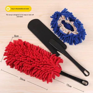 Brosse à poussière détachable pour usage domestique, <span class=keywords><strong>plumeau</strong></span> en <span class=keywords><strong>chenille</strong></span> absorbant l'eau, brosse à poussière pour éliminer la poussière - Product Image 2