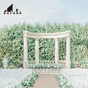 Quyang phong cách phương Tây Hàn trang trí Tay Chạm Khắc Đá tự nhiên đá cẩm thạch vòm cửa trụ cột cột - Product Image 1