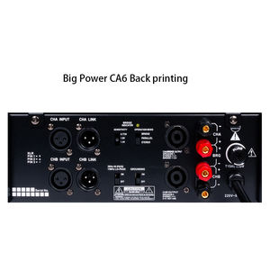 CA6 Subwoofer Audio Kualitas Tinggi, Amplifier Daya Stereo 2*800 Watt untuk Panggung Luar Ruangan - Product Image 6