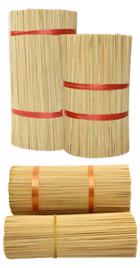 Varitas naturales de bambú a granel para incienso, varilla de incienso de la India de importación ecológica, personalizada, Material crudo - Product Image 4