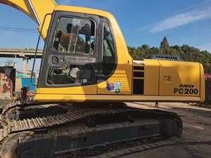 รถขุดตีนตะขาบ Komatsu PC 200-8 มือสองนำเข้าจากญี่ปุ่น น้ำหนัก 20 ตัน ปี 2020 รุ่นดั้งเดิม เครื่องยนต์ ปั๊ม และมอเตอร์ของญี่ปุ่น ประสิทธิภาพดี - Product Image 2