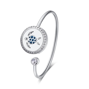 Hot Selling Children's Stainless Steel Silver Plated Heart <b>Locket</b> <b>Bracelet</b> for Anniversary - Product Image 6