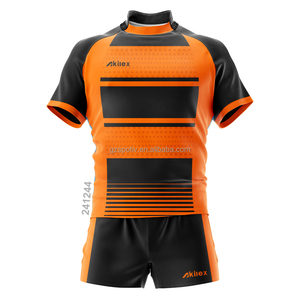 Set di maglia da Rugby personalizzata Akilex maglia da calcio sublimata da <span class=keywords><strong>uomo</strong></span> maglia da Rugby Union League abbigliamento sportivo uniforme - Product Image 4