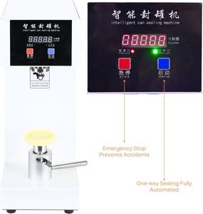 Machine de scellage automatique électrique chinoise non rotative pour bouteilles de boissons en verre, scelleuse thermique en acier inoxydable - Product Image 5