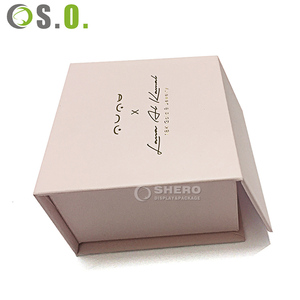 Shero Elegant Luxury Premium Paper <b>Gift</b> <b>Box</b> with Velvet Pouch and <b>Gold</b> Foil Print Custom Color Size for Fine Jewelry Gifting - Product Image 1