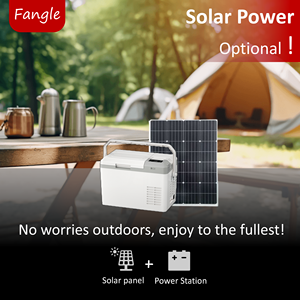 ขายส่งทนทาน 10L พลังงานแสงอาทิตย์ตู้เย็นแบบพกพาตู้แช่แข็งตั้งแคมป์กลางแจ้ง Cooler - Product Image 5