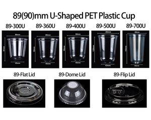 Eco Disposable Glass Ice Blend <b>Cups</b> Plastic Custom Printing 7 8 9 10 12 14 16 18 20 22 24 32oz PET <b>Cold</b> Clear Plastic Coffe <b>Cup</b> - Product Image 3