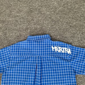 <span class=keywords><strong>Camicia</strong></span> estiva a <span class=keywords><strong>righe</strong></span> Casual da <span class=keywords><strong>uomo</strong></span> in cotone 100% con Logo personalizzato <span class=keywords><strong>camicia</strong></span> estiva a maniche corte di alta qualità Botton camicie a quadri Mertra da <span class=keywords><strong>uomo</strong></span> - Product Image 5