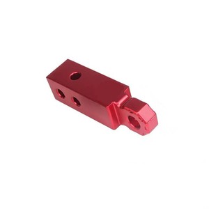 Brazo de Remolque de Aleación de Aluminio con Conector de Grillete de Pulgadas para Gancho de Remolque Cuadrado de Liberación Rápida, Color Rojo y Azul - Product Image 1