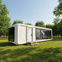 Maison préfabriquée extensible, capsule spatiale, cabine d'hôtel, maison conteneur extensible, atelier, maisons modulaires Chine
