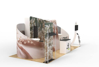 Stand d'exposition modulaire 10x20 pieds pour salons professionnels, promotionnel, moderne, pour expositions, événements, stands d'exposition