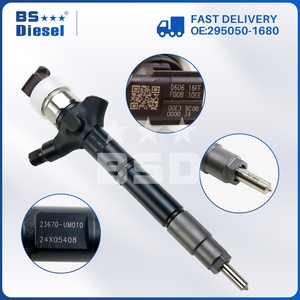 หัวฉีดคอมมอนเรลใหม่เอี่ยม รุ่น <span class=keywords><strong>23670</strong></span>-<span class=keywords><strong>UM010</strong></span> หัวฉีดน้ำมันดีเซล 295050-1680 สำหรับเครื่องยนต์โตโยต้า IZ - Product Image 2