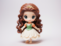 Poupées miniatures personnalisées en PVC Peluche modèle de personnage de film Poupées de mode en plastique pour filles Mini modèles