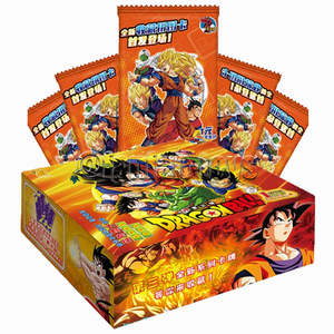 Boîte de boosters de figurines d'anime Dragon Ball Z, cartes <span class=keywords><strong>flash</strong></span> diamant, Son Goku, Vegeta, cartes à collectionner rares TCG, jeux de société de divertissement - Product Image 1