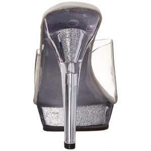 Sandali Trasparenti con Tacco Alto 13cm, Scarpe da Festa Sexy per Donne, Fetish, Stripper, Travestiti, Scarpe da Nightclub - Product Image 5