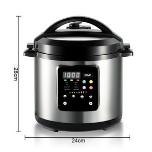 Autocuiseur 6L Cuiseur à riz Mijoteuse <span class=keywords><strong>Yaourtière</strong></span> Multi-fonction Instantanée <span class=keywords><strong>12</strong></span> préréglages Noir - Product Image 5