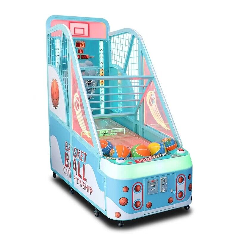 Customize Commercial Equipment Large Street Basketball Shooting Arcade Game Machine for Kids Coin Operated Youpinhui ETLQJ-01 US