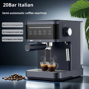 Everyday Use Portable Espresso <b>Maker</b> Easy Cleaning 5 Modes 20 Bar Pump 1500ml Capacity Stainless Steel Integrated Household Espr - Product Image 4