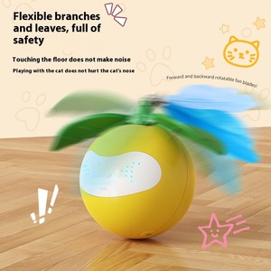 Juguete Eléctrico Inteligente con Bola Rodante Autoregenerable, Artefacto Automático para Mascotas, Juguete Científico e Ingeniería para Gatos - Product Image 5