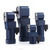 Moteur à engrenages à angle droit AC intégré NMRV monophasé, vitesse nominale 1500 tr/min, 220V/380V, haute efficacité, 50/60Hz
