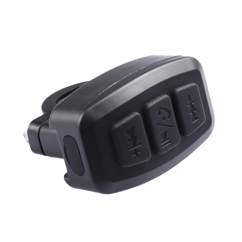 Média sans fil BT bouton télécommande voiture moto vélo volant MP3 musique jouer pour Android IOS téléphone tablette