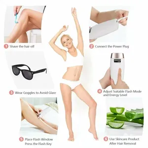 Handheld IPL Laser Hair Removal From Home Epilator Portable Permanently Ipl Hair Removal Laser