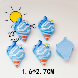 Lucente Ocean Series Charms polpo conchiglia sirena principessa delfino pinza per capelli pinza accessori in resina - Product Image 2