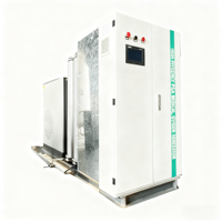 Générateur d'oxygène PSA de type boîte à haut débit certifié CE/ISO9001/ISO13485, de qualité médicale, avec pompe PLC, moteur et télécommande, IP54