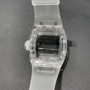 RM Style <b>Watch</b> <b>Case</b> Set - Carbon Fiber & Titanium Options 44mm Sapphire Crystal for Automatic Luxury <b>Watches</b> - Product Image 2