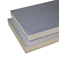 Panneaux composites en aluminium pré-isolés PU, panneaux rectangulaires en aluminium pour conduits, panneaux HVAC PID, conduits en polyuréthane