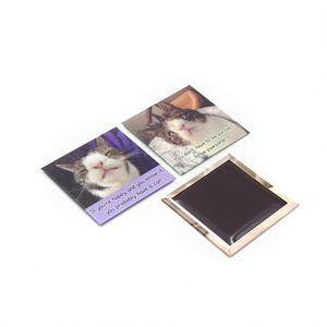 Custom High Quality Metal Photo 3D Cute Kitten Refrigerator Magnets Tourist Souvenir Tinplate <b>Fridge</b> Magnet - Product Image 5