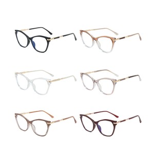 Cross-Border TR Metal Pin Anti-Radiación Gafas de computadora New South Blue Light Blocking Spring bisagra Marcos de Anteojos - Product Image 5