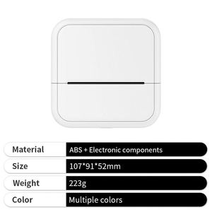 <b>Mini</b> Thermal <b>Printer</b> Thermal Labels Photos Printing Custom Logo Compact Pocket-sized <b>Printer</b> for Custom LOGO - Product Image 4