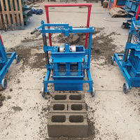 Machine à Briques Inclinée Mobile Facile à Utiliser, Machine à Blocs de Pavé, Machine à Blocs de Ciment et de Béton