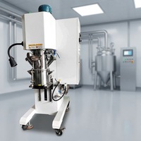 Mélangeur industriel planétaire Polyc, capacité 40L, matériau SUS316, mélangeur planétaire double puissance pour laboratoire avec certification CE pour adhésifs
