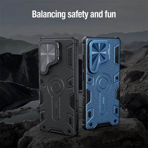 <span class=keywords><strong>Nillkin</strong></span> <span class=keywords><strong>Camshield</strong></span> สำหรับ Samsung Galaxy S25เคสที่ทนทานพร้อมขาตั้งเลนส์กล้องสไลด์เกราะป้องกันแบบไร้สาย - Product Image 2
