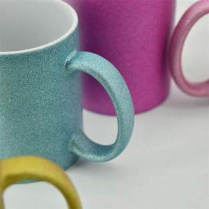 Tazas de Cerámica con Purpurina para Sublimación, Blancas, para Té con Leche, Café, Porcelana, Envío desde EE. UU., 11oz 330ml, Caja Blanca - Product Image 3