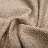 Tissu en fibre de toile de jute de coton de haute qualité tissu de jute pour rideau canapé
