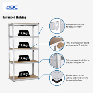 Estanterías Metálicas de Almacenamiento sin Pernos para Garaje y Hogar, Fáciles de Montar, Venta al por Mayor en Filipinas - Product Image 3