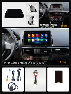 Para Mazda <span class=keywords><strong>6</strong></span> Atenza CX-5 2012-2015 coche reproductor <span class=keywords><strong>de</strong></span> radio Estéreo navegación gps bien conducir dvd del coche <span class=keywords><strong>de</strong></span> Android reproductor multimedia - Product Image 4