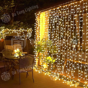 Luces LED de cadena de hielo para lugares de eventos y pantallas decorativas de vacaciones - Product Image 3