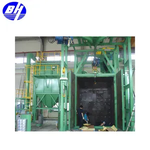 new style hanger hook shot blasting machine from casting and metal parts