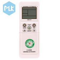 Télécommande universelle pour climatiseur MLK K-1038E 1000 en 1, compatible avec les climatiseurs DAIKIN/ELECTROLUX/GREE/FEIEDRICH/FUJITSU