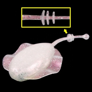 Appâts de natation souples de haute qualité leurres de pêche en plastique souple leurres de basse lumineux bionique doux Skate appâts de natation leurres - Product Image 5