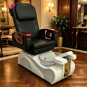 Luxury Beauty Nail Salon Equipment Manicure Foot Massage Pedicure Chair With Light Surfing Function Pedicure <b>Sofa</b> Chair - Product Image 1