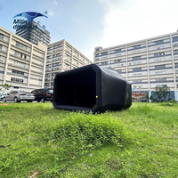 Tente Capsule Spatiale Gonflable Rapide Multi-Familiale Quatre Saisons, Étanche et Hermétique pour Aventures de Camping