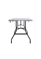 Table de pique-nique portable de conception moderne de 6 pieds, table de jardin pour fête, pliable, en plastique, meubles d'extérieur, vente chaude
