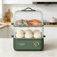 Haute qualité multifonctionnel oeuf chaudière électrique peut oeufs de source chaude, oeufs à la coque, faire des oeufs Custard Ceool oeufs cuiseur