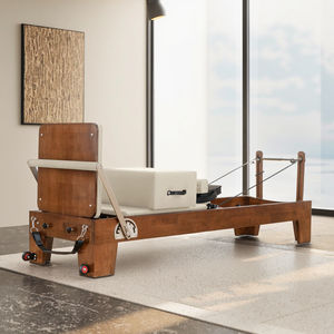 Reformer Pilates in Legno di Quercia Durevole <span class=keywords><strong>DEREN</strong></span> H88, Attrezzatura Ecologica per Palestre e Studi di YOGA e Pilates Commerciali - Product Image 6