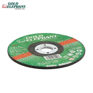 Gold Elephant Disc Cutting Wheel 4 Inch Thickening Flat Emery Cloth Wheel Metal Resin Grinding Disc